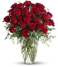 Forever Beloved-30 Long Stemmed Red Roses